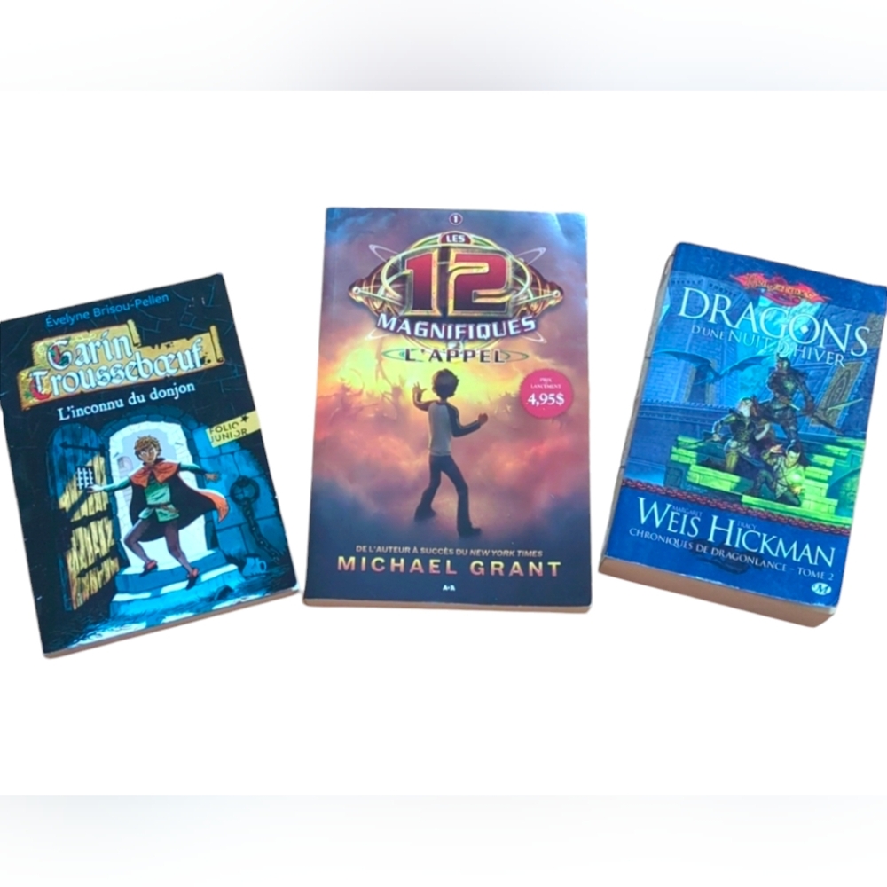 🌞4/20$ Bundle 3 french teen novel
